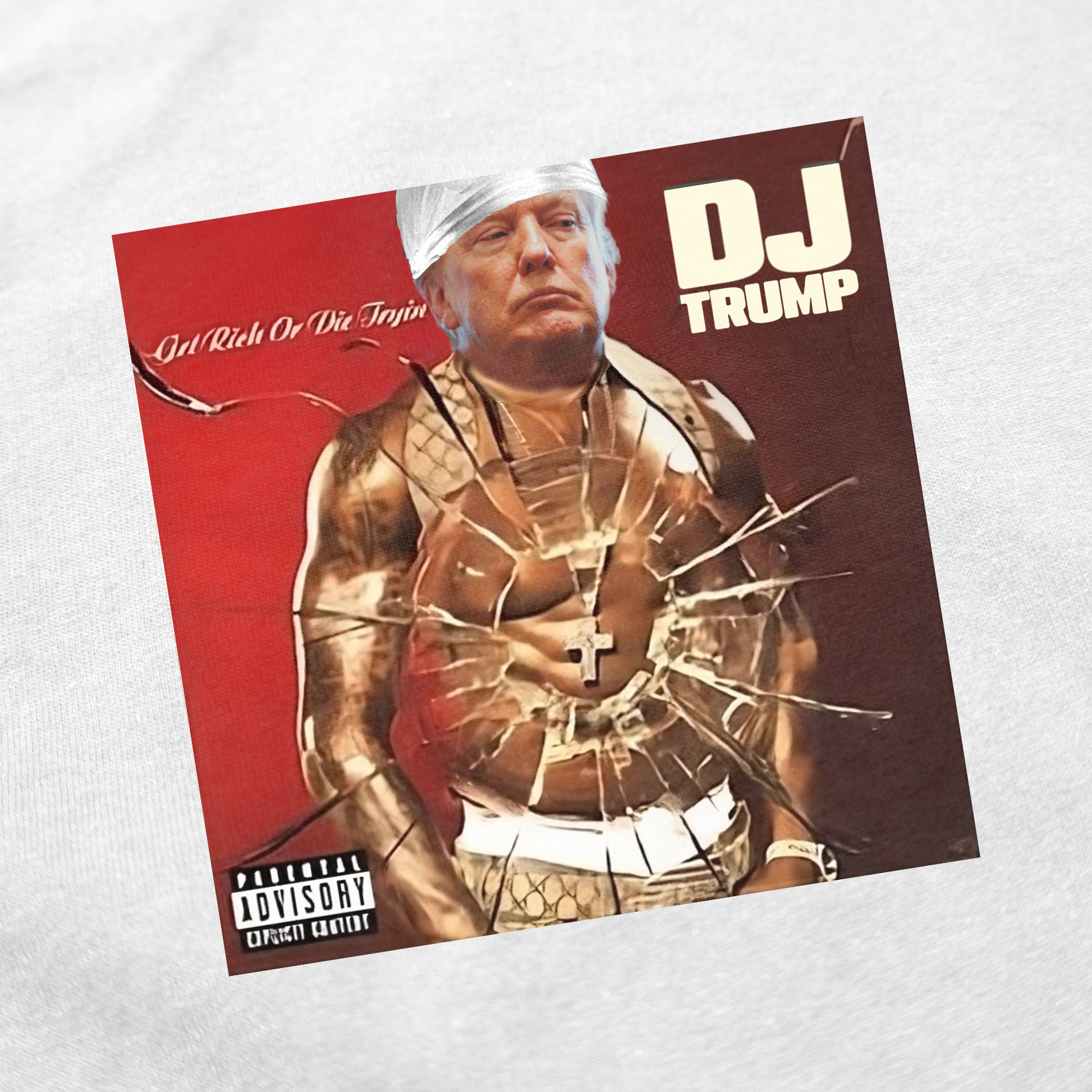 Donald Trump x 50 Cent Album Cover T-Shirt