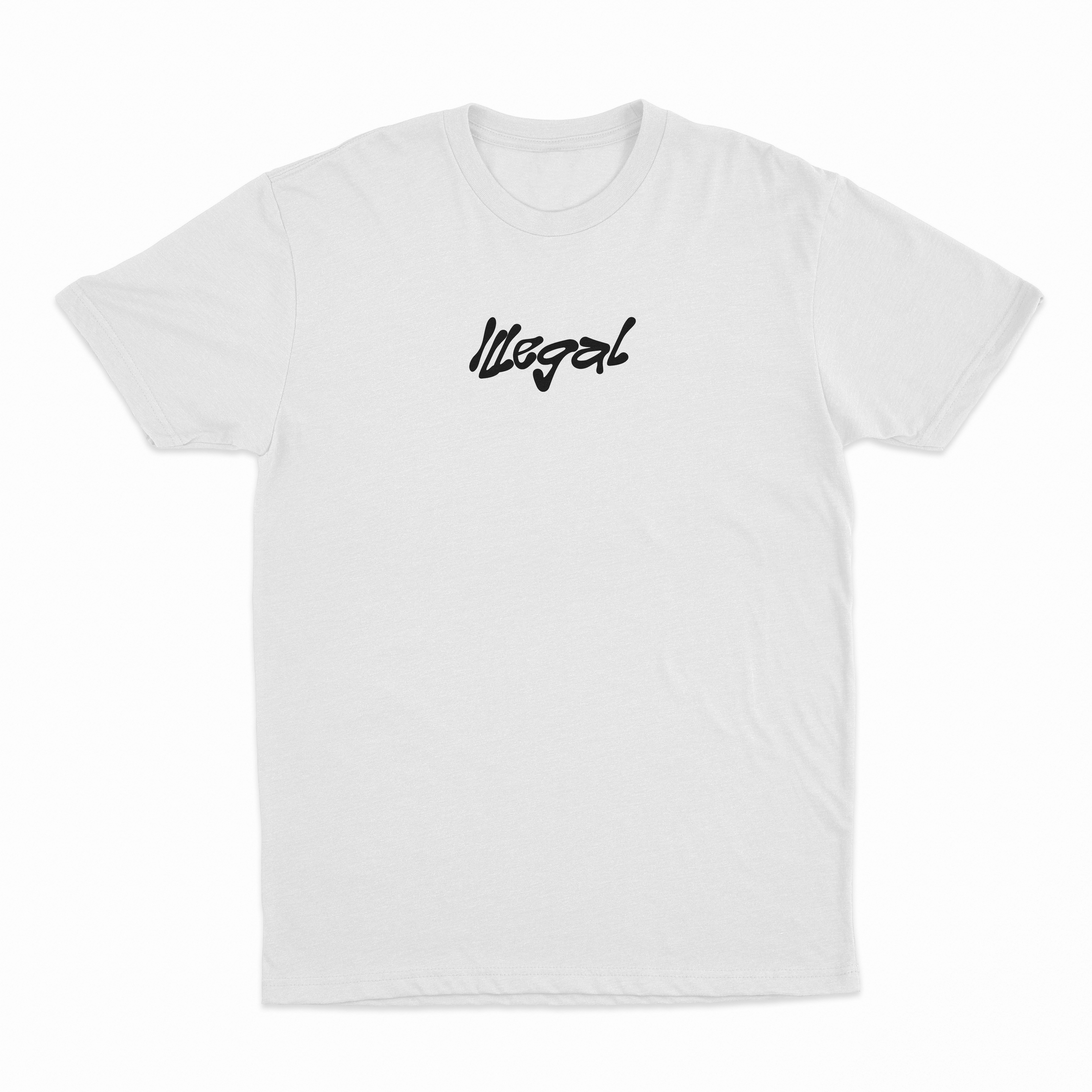 Dear Person Behind Me Schizophrenic T-Shirt (Backprint)