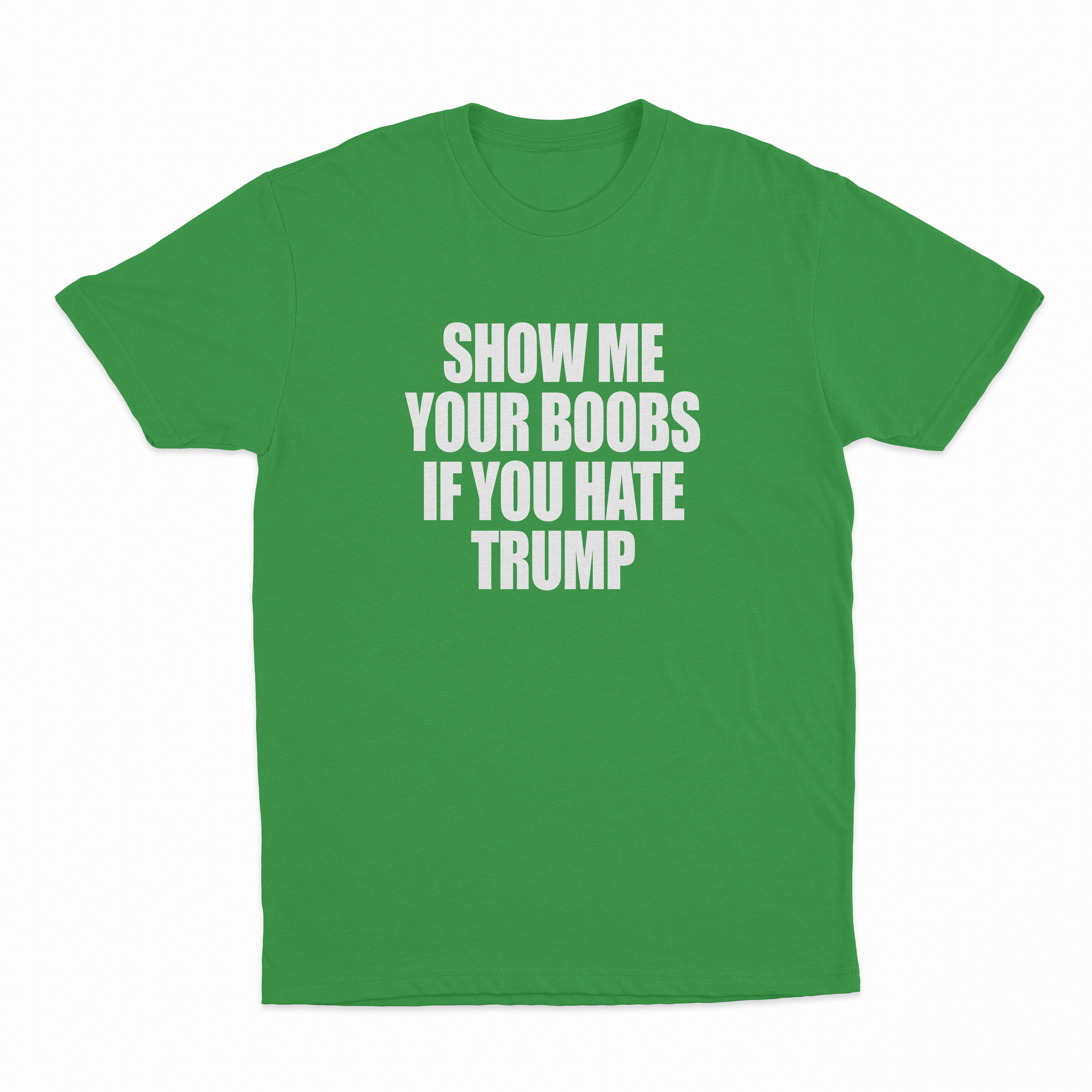Show Me Your Boobs If You Hate Trump T-Shirt