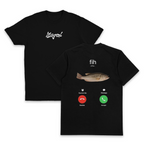 Fih Phone Call T-Shirt (Backprint)